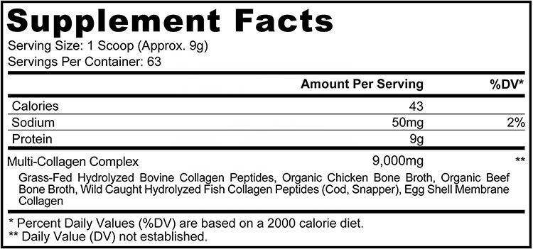 Collagen Powder Display 6