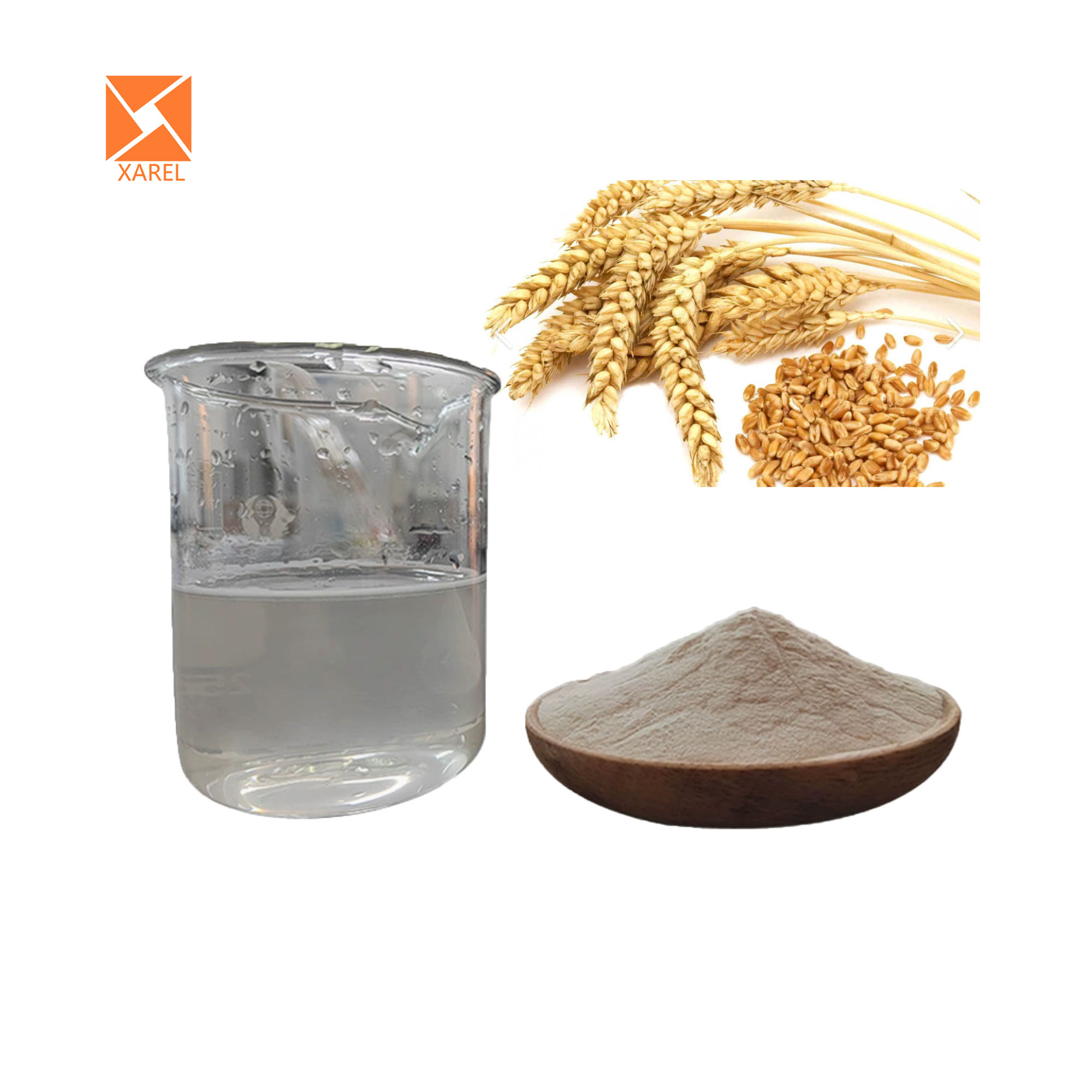 Hydrolyzed Wheat Oligopeptide Protein Peptide 98% Wheat Peptide Hydrolyzed Wheat Protein 800DA Powder