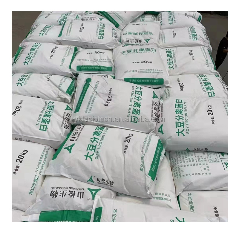 Wholesale Bulk High Hydrolyzed Halal Vegan Pea Isolate Plant Based Soy Protein Isolate Powder Supplement Manufacturers