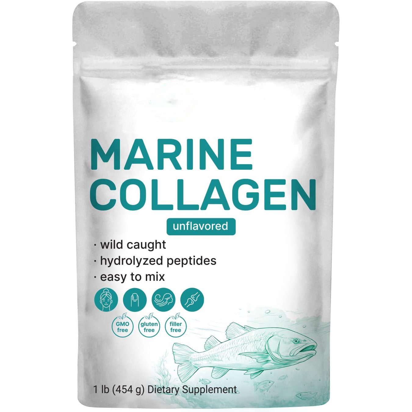 Wholesale Hot Sale Good Protein Powder Hydrolyzed Multi Collagen Marine Fish Collagen Peptide Powder
