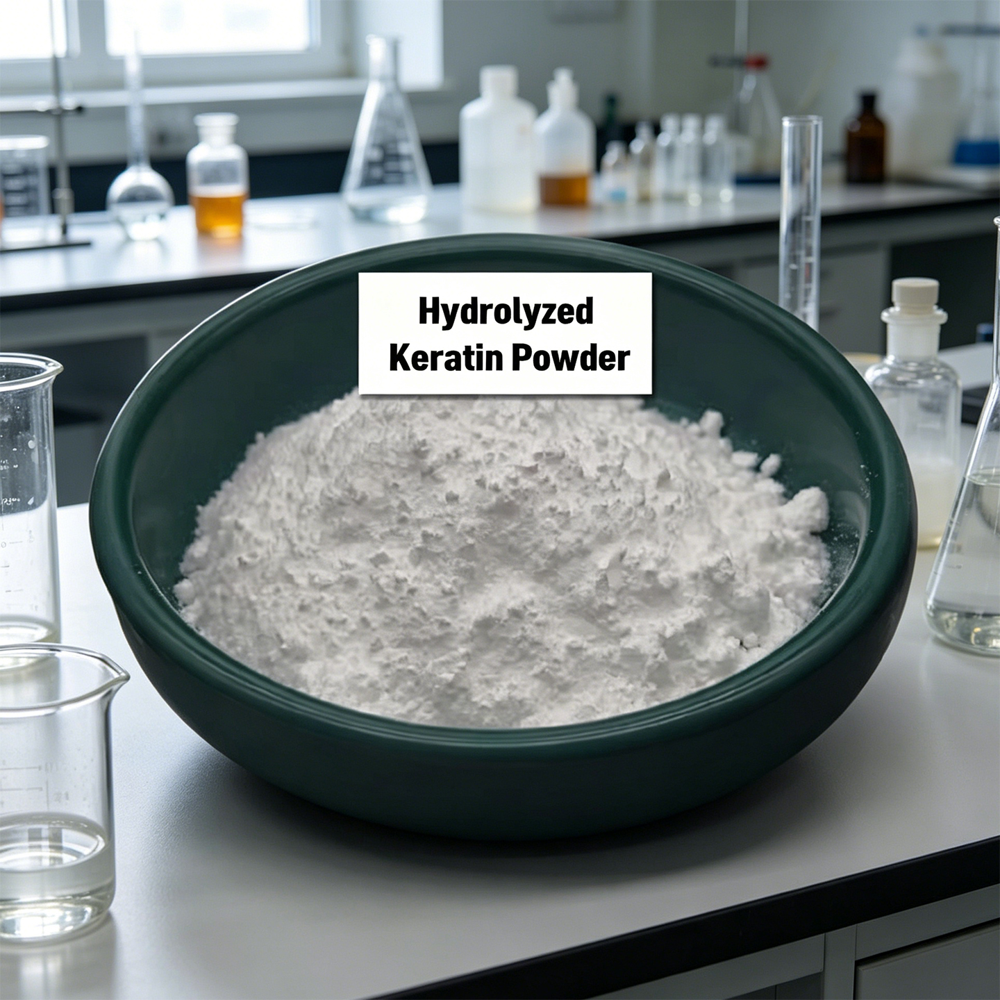Wholesale Bulk Hydrolyzed Keratin Raw Material Powder Cosmetic Grade for Hair Care and Cosmetic Formulation Use