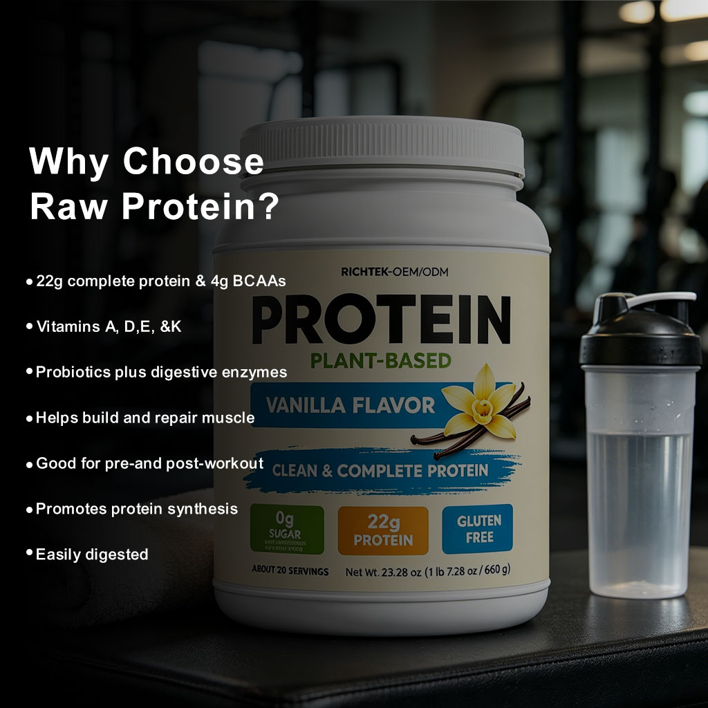 The Brand Offers High-quality Plant-based Protein Powder Supplements That Are Non-GMO And Gluten-free.