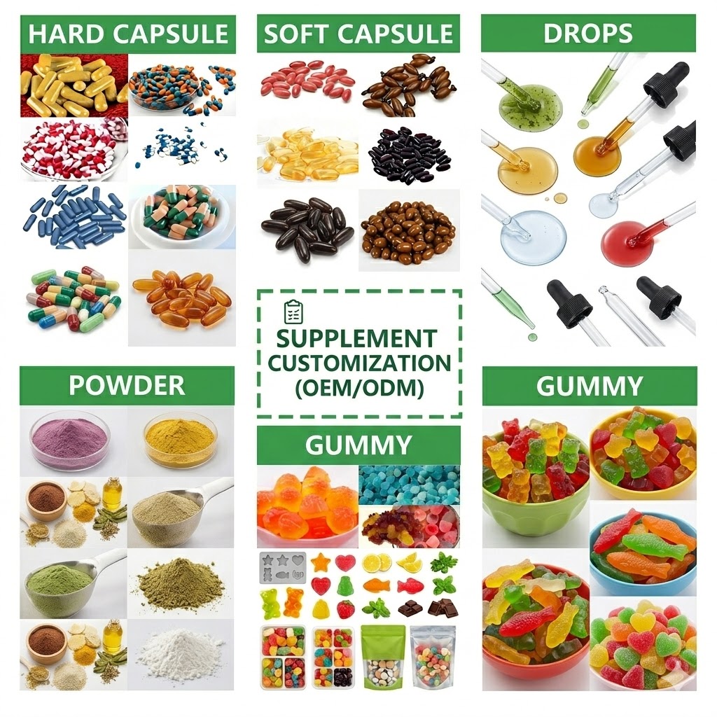 OEM Healthcare Supplement Hydrolyzed Collagen Peptides Powder Grass Fed Bovine Collagen Protein for Beauty and Wellness