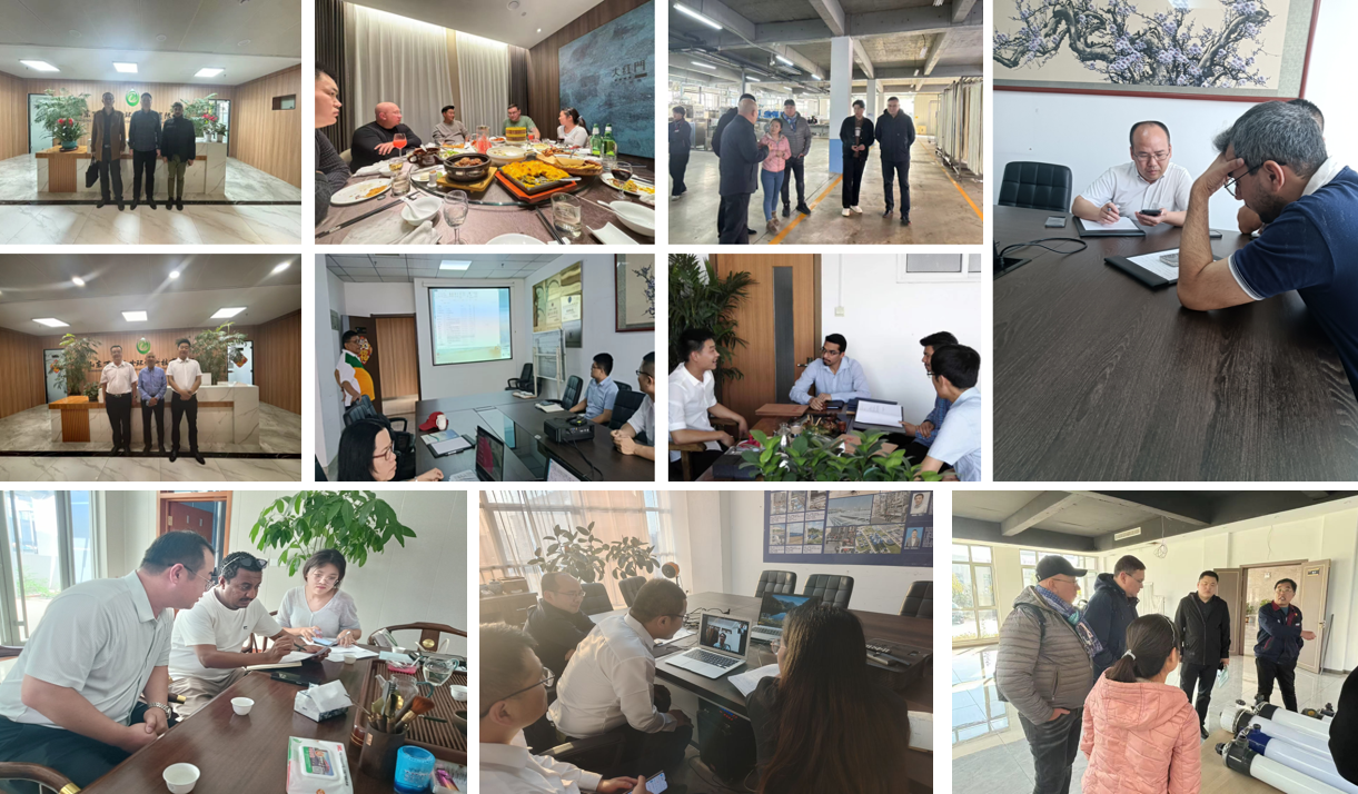 Customer Visits and International Partnerships
