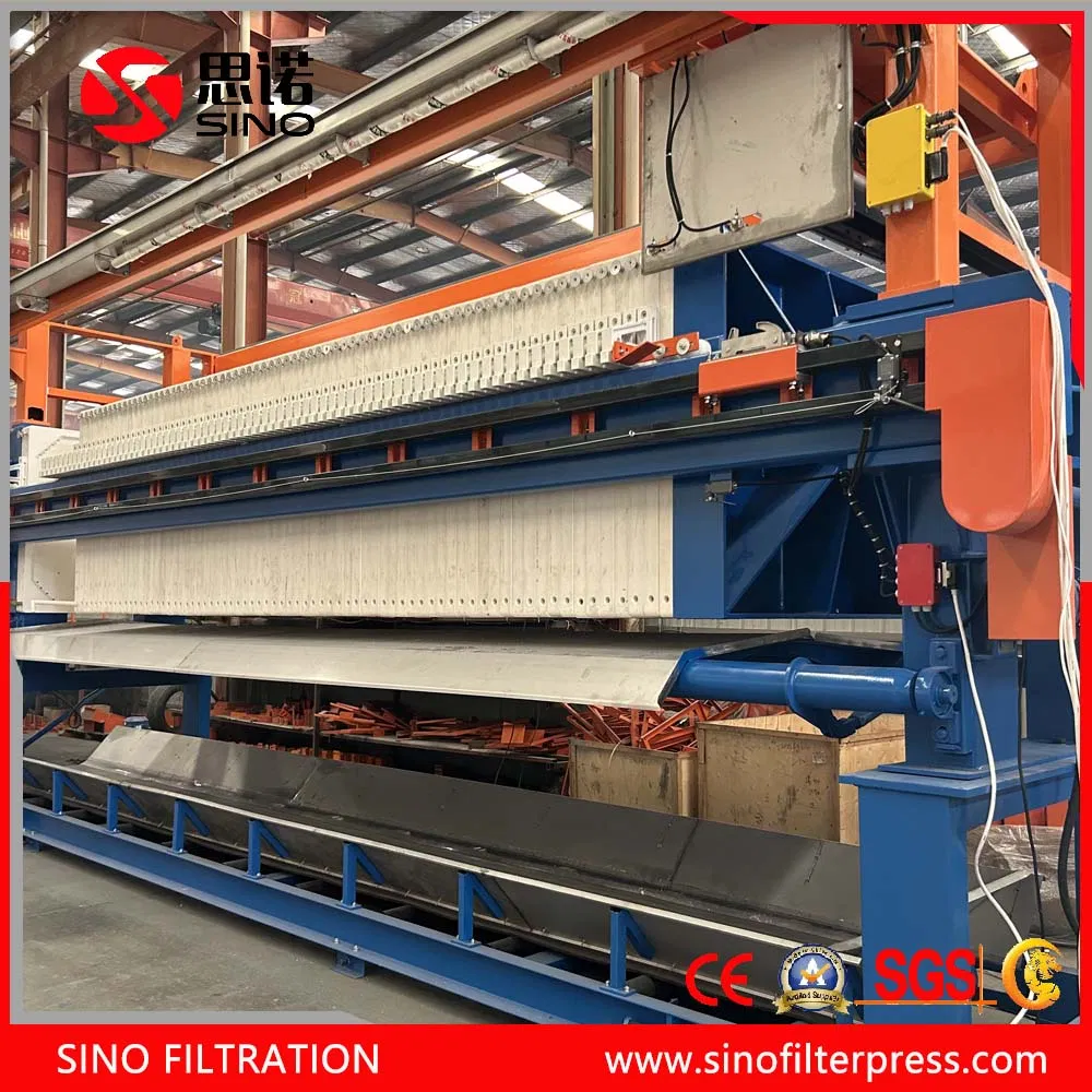 Fully/Semi Automatic Hydraulic Chamber Plate Filter Press for Wastewater Treatment