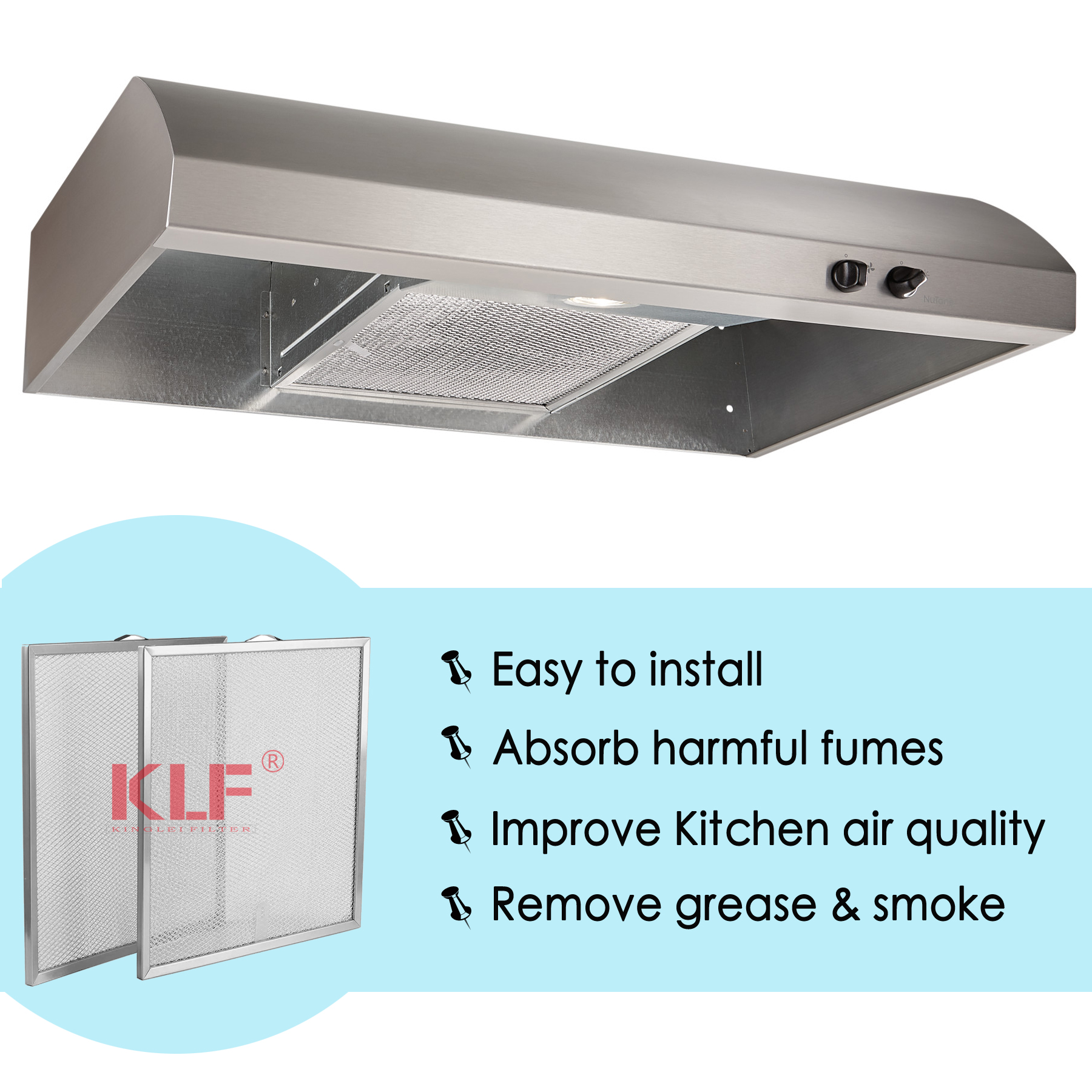 Metal Aluminum Mesh Filter Detail