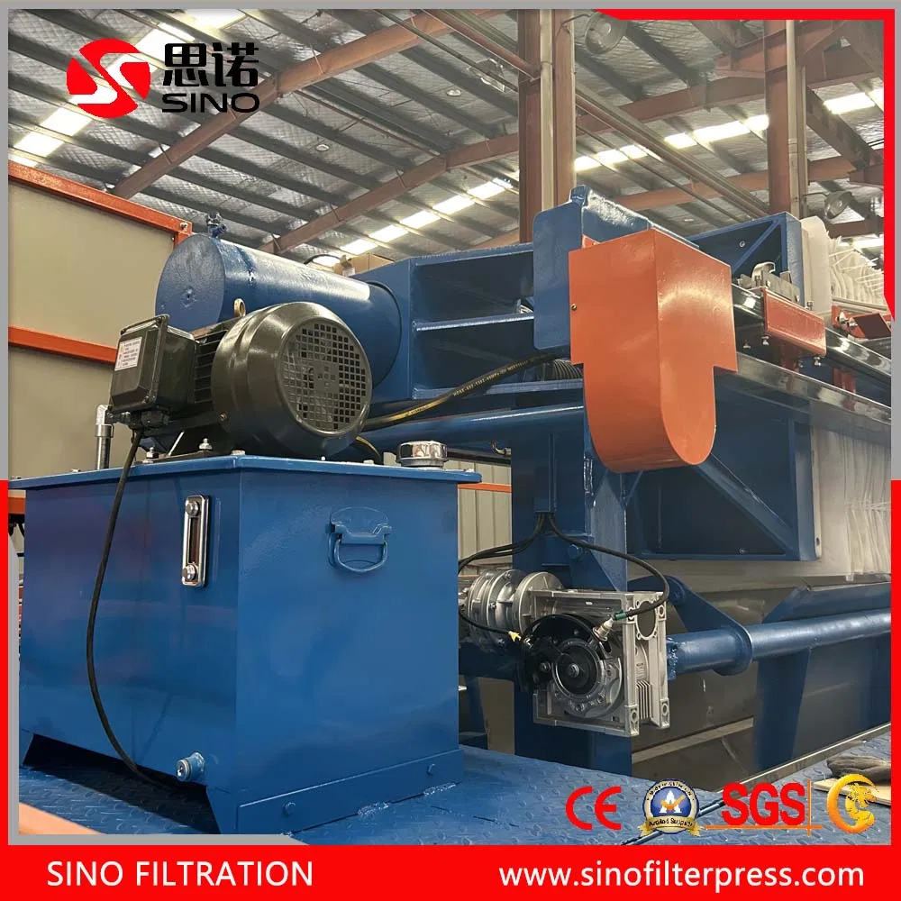 Fully/Semi Automatic Hydraulic Chamber Plate Filter Press for Wastewater Treatment
