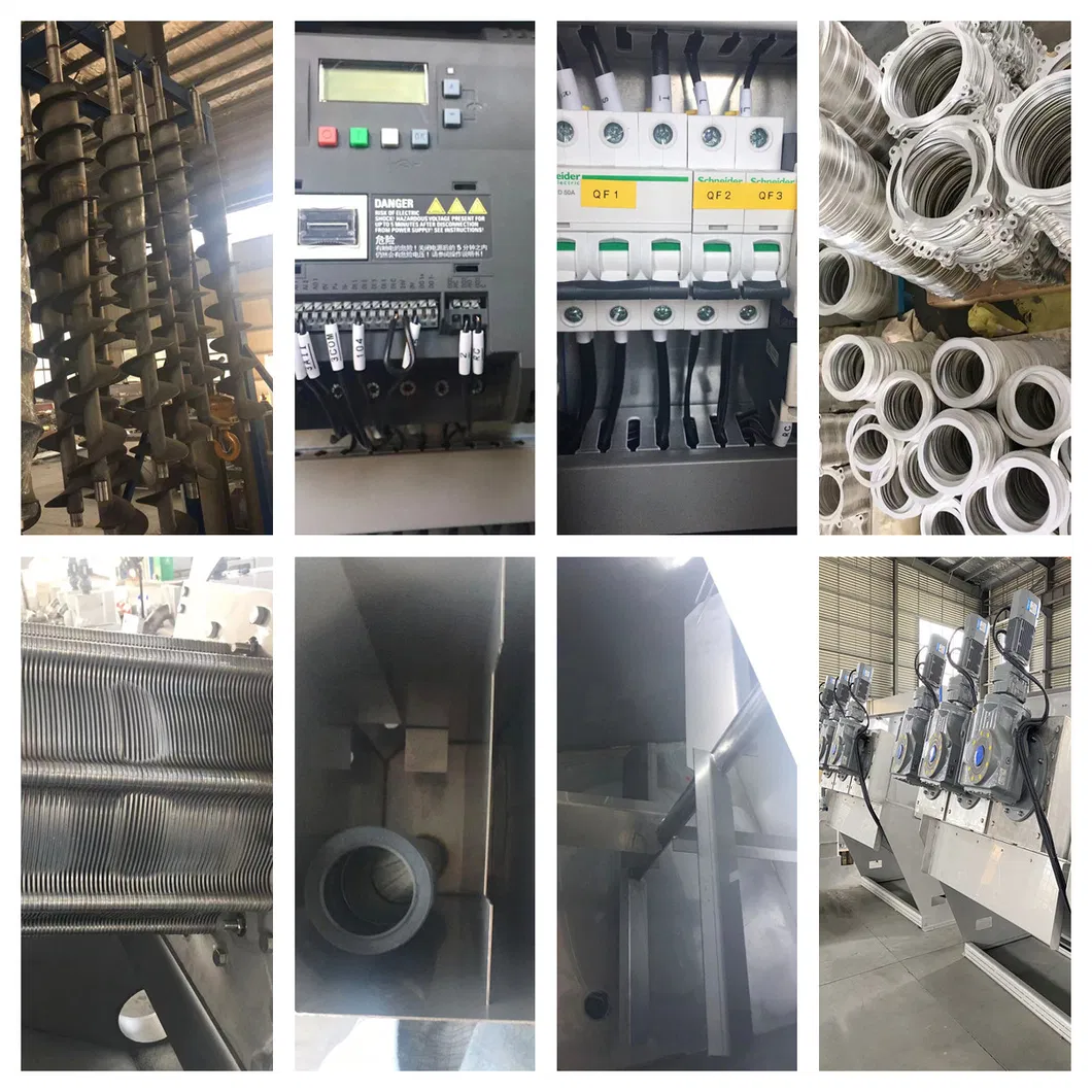 Detailed Screw Press Structure Photo