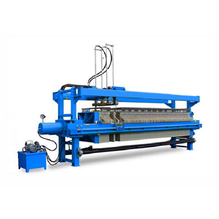 2026 Hot Sale Hydraulic Plate Frame Filter Press Machine With High Solid Containing Rate of Mud Cake for Sludge Dewatering
