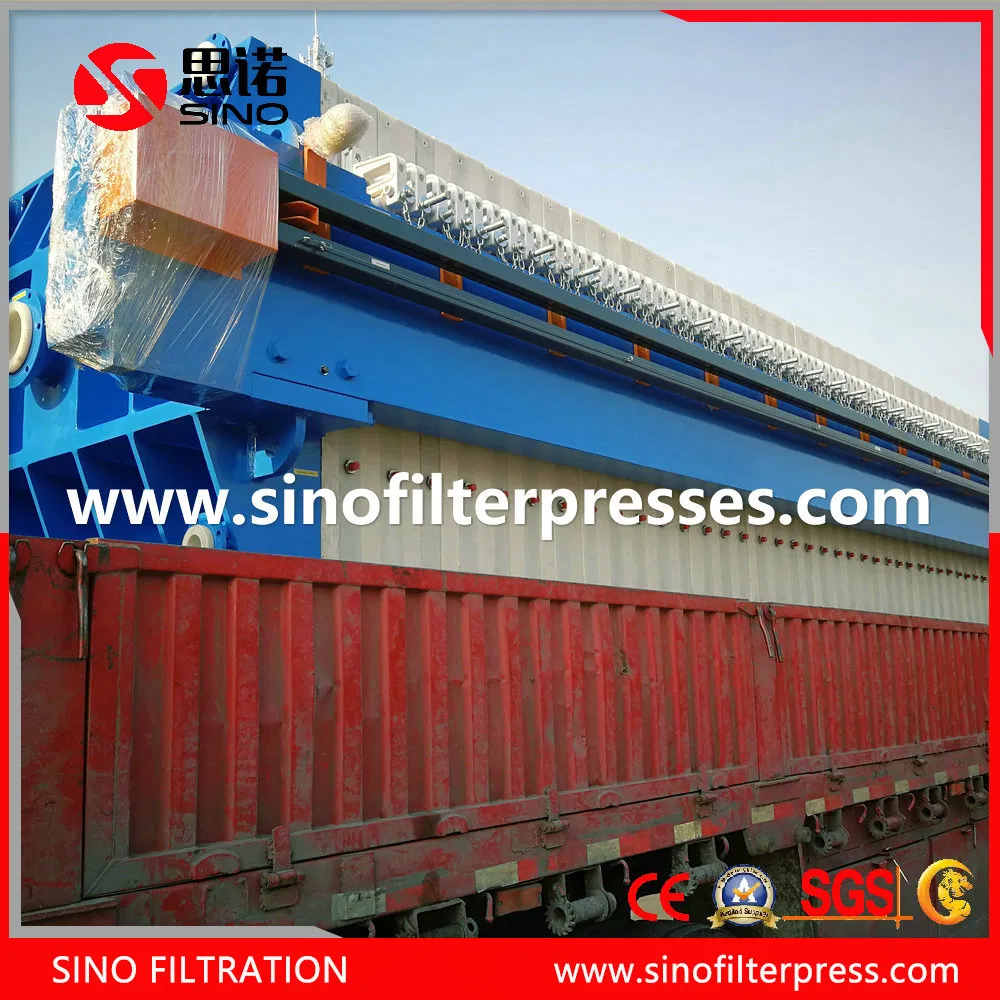 China Automatic Chamber Membrane Filter Press Manufacturer Price