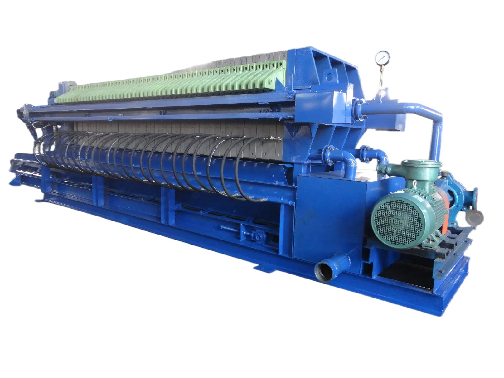 Automatic Flushing Automatic Plate Pulling and Automatic Flap Diaphragm Filter Press
