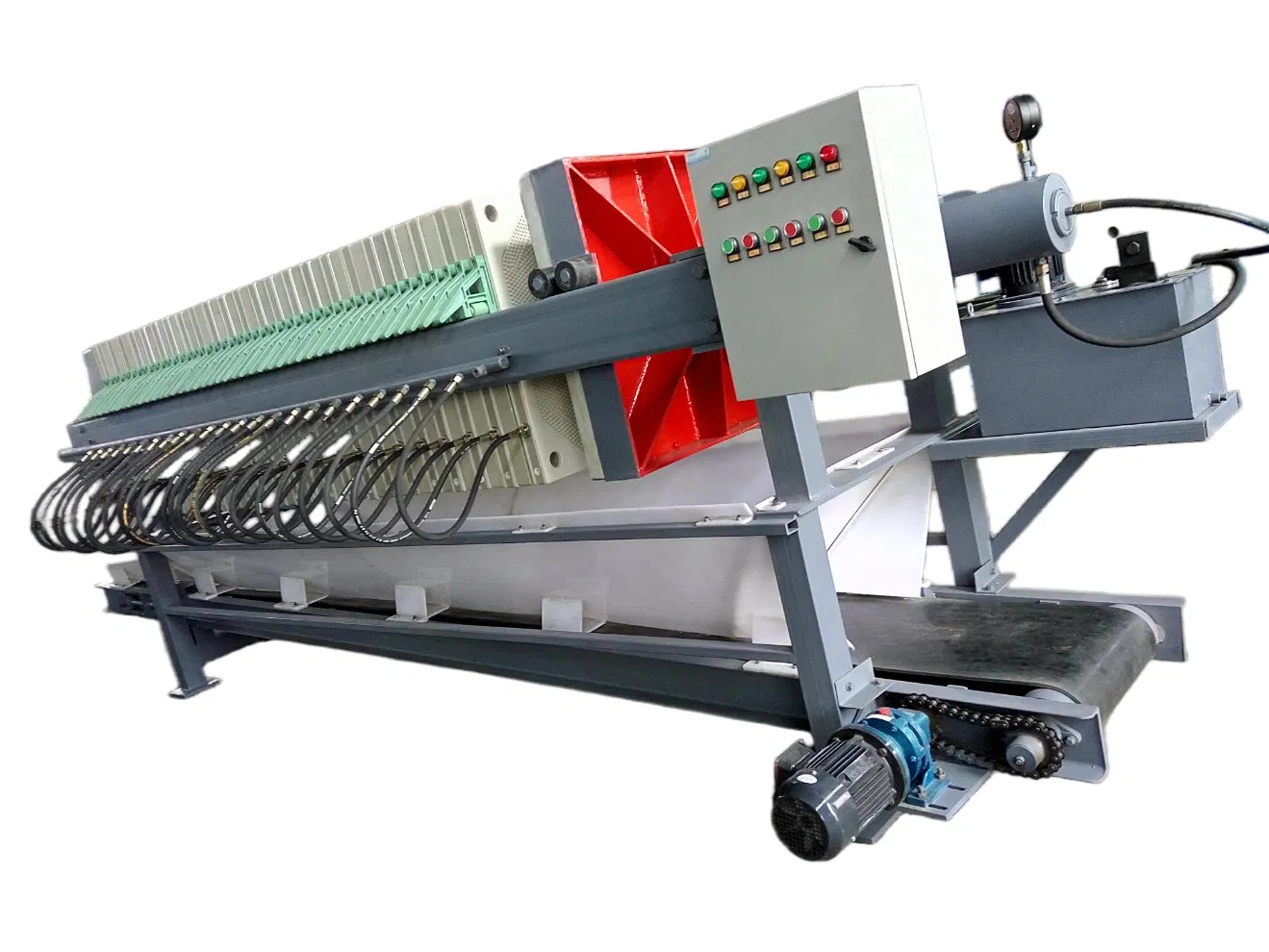 Automatic Flushing Automatic Plate Pulling and Automatic Flap Diaphragm Filter Press