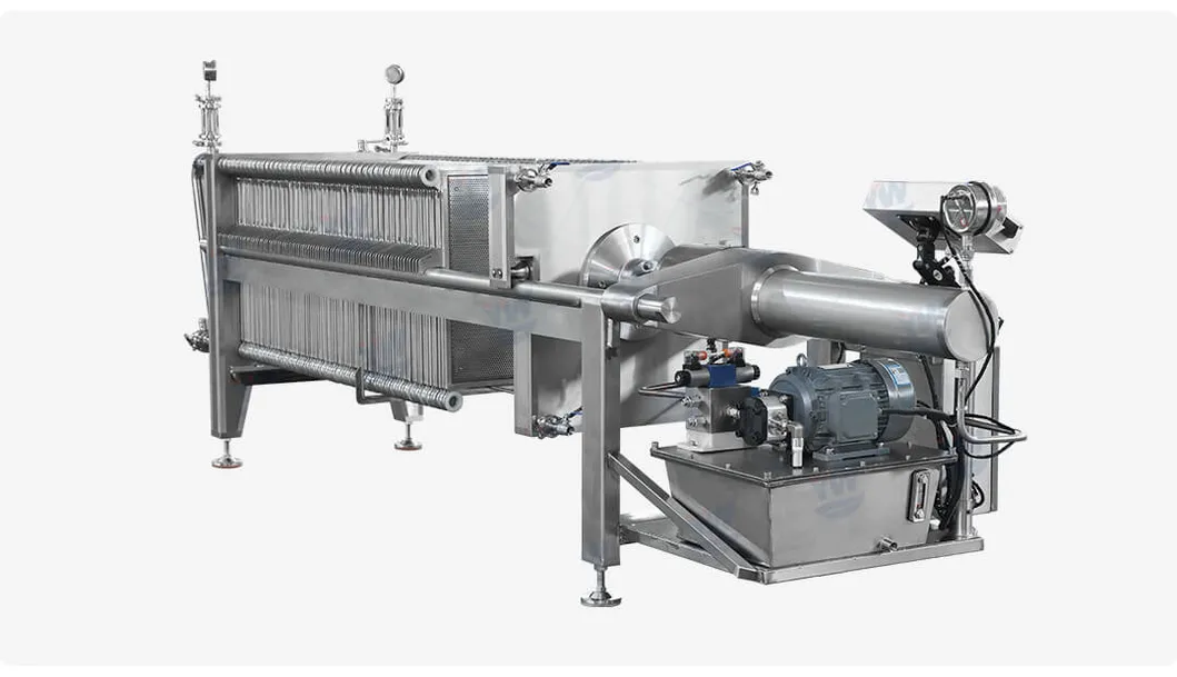 Stainless Steel Plate and Frame Beer Filter Press Machine