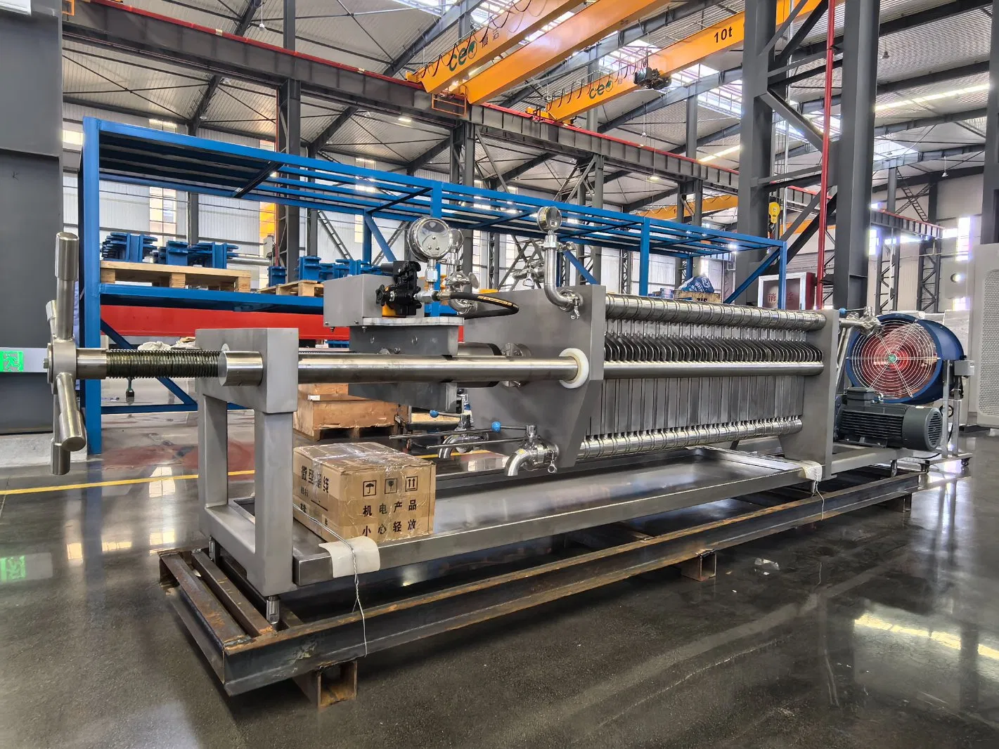 Fully/Semi Automatic Hydraulic Chamber Plate Filter Press for Honey and Palm Oil