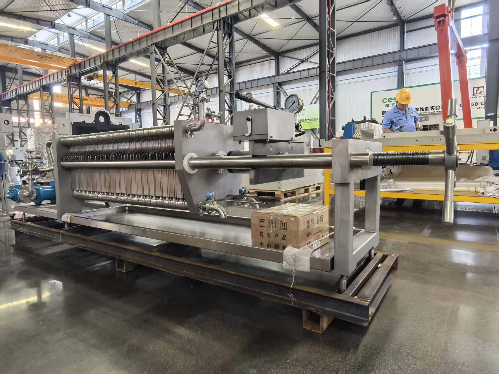 Fully/Semi Automatic Hydraulic Chamber Plate Filter Press for Honey and Palm Oil