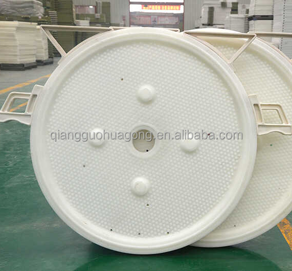 Circular filter plate