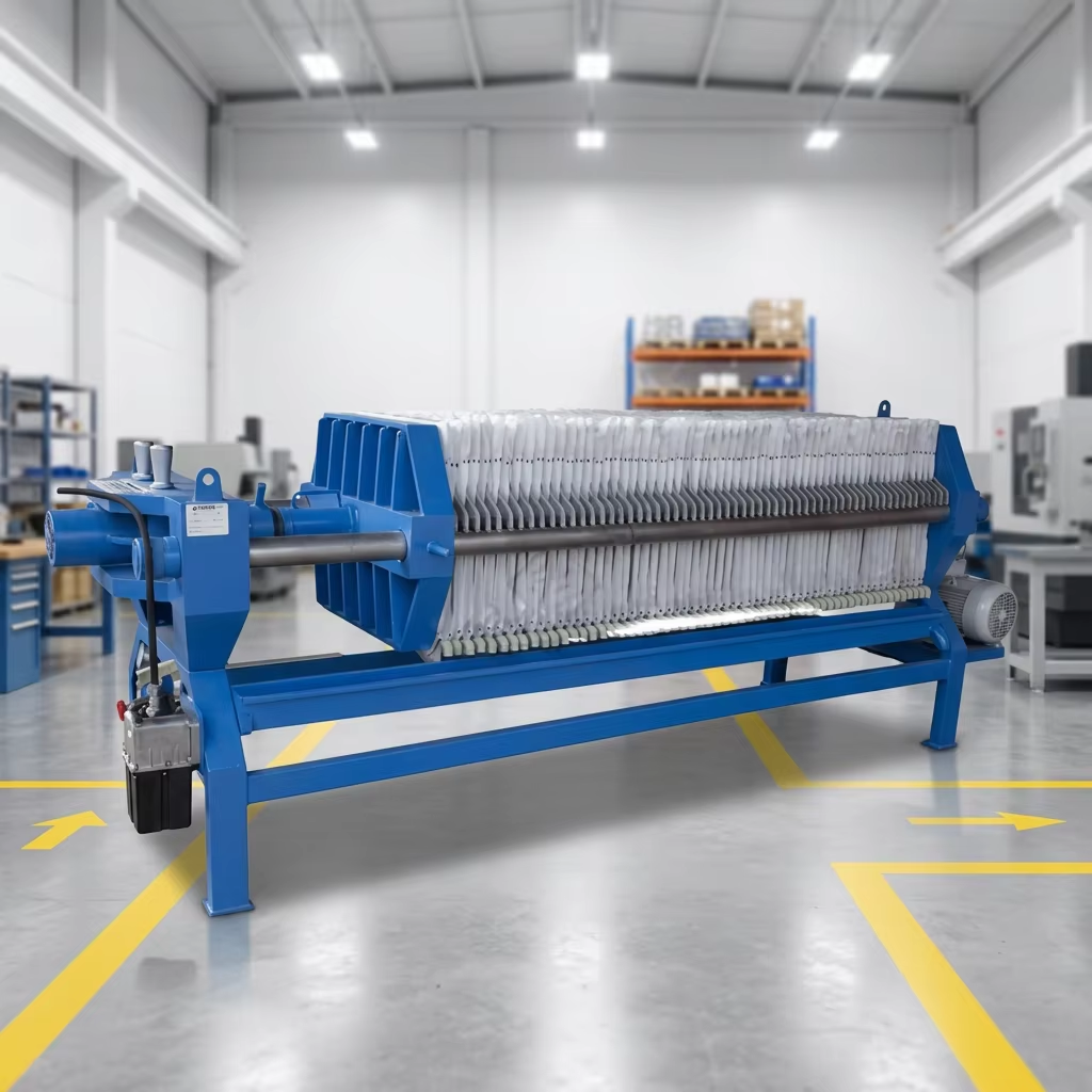 Industrial Plate Frame Filter Press Machine Hydraulic Filter Press Solid Liquid Separation Equipment for Chemical