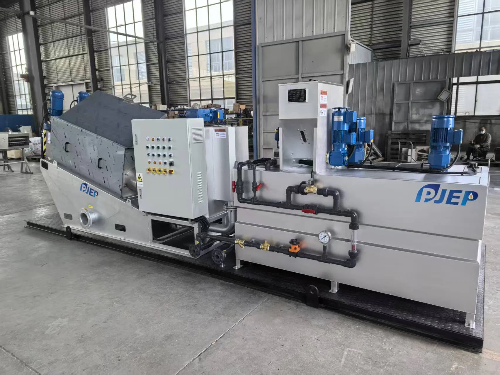 Fully Automatic Sludge Dewatering Machine Better Than Belt Filter Press