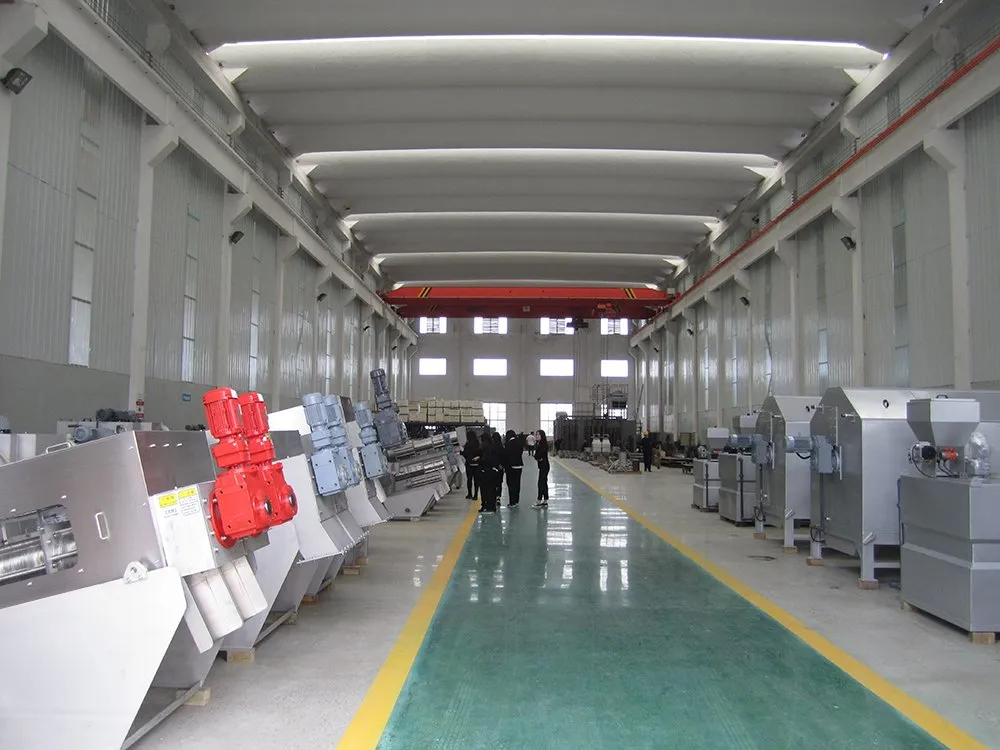 Automatic Belt Filter Press Sludge Dewatering Machine Dewater Single Screw Press Separator