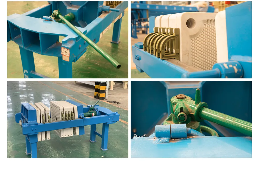 Manual Filter Press Uses of Plate and Frame Filter