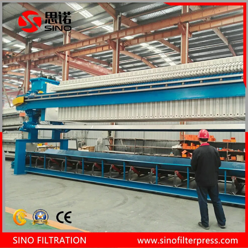 Automatic Chamber Membrane Filter Press for Wastewater Sludge Dewatering Treatment