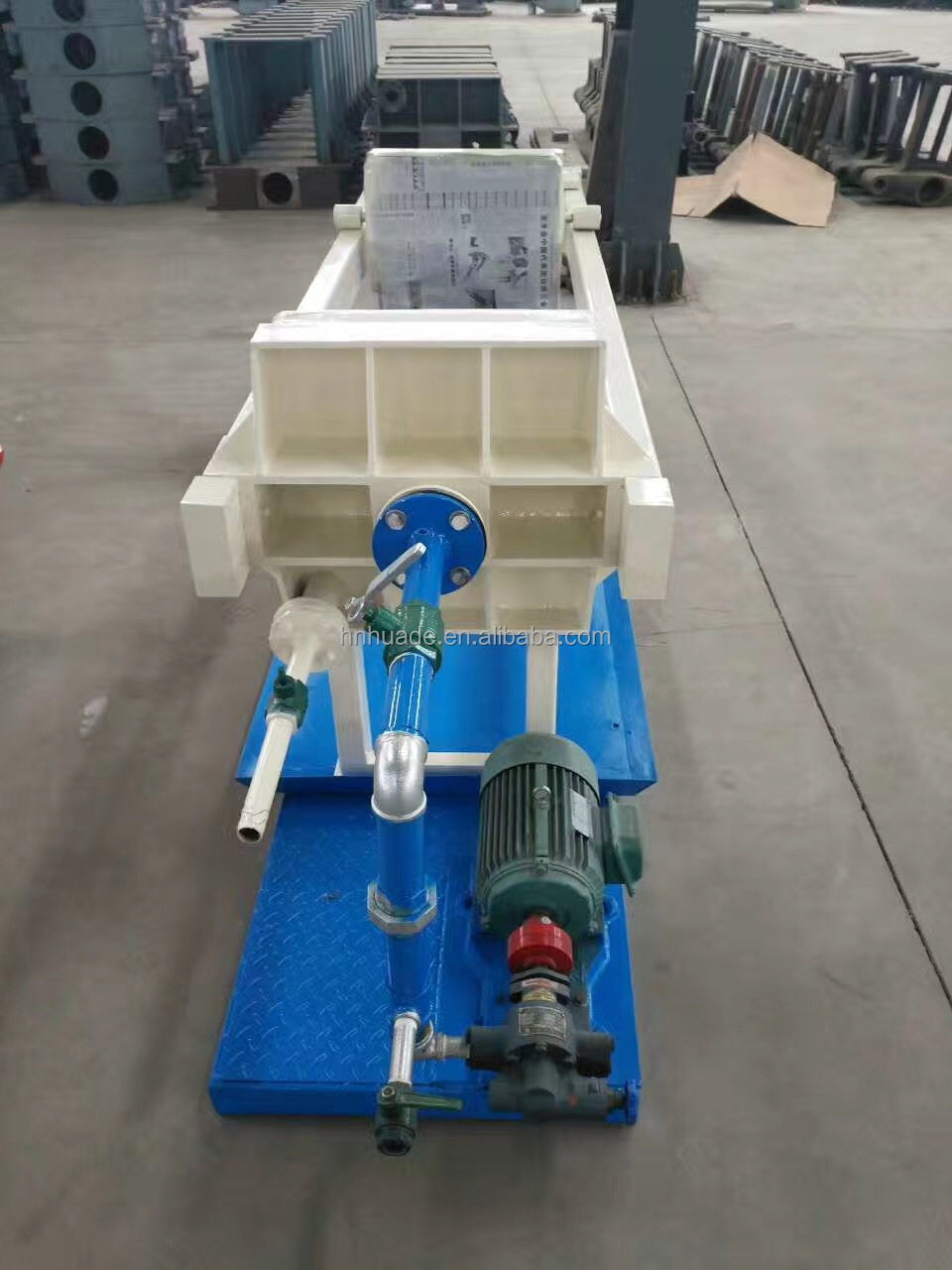 PP Recessed Plate Filter Press structure detail