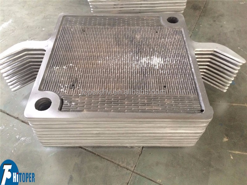 Cast iron material filter plate
