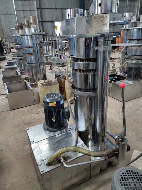 Hydraulic oil press component