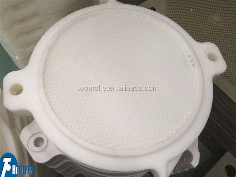 Round plate filter plate
