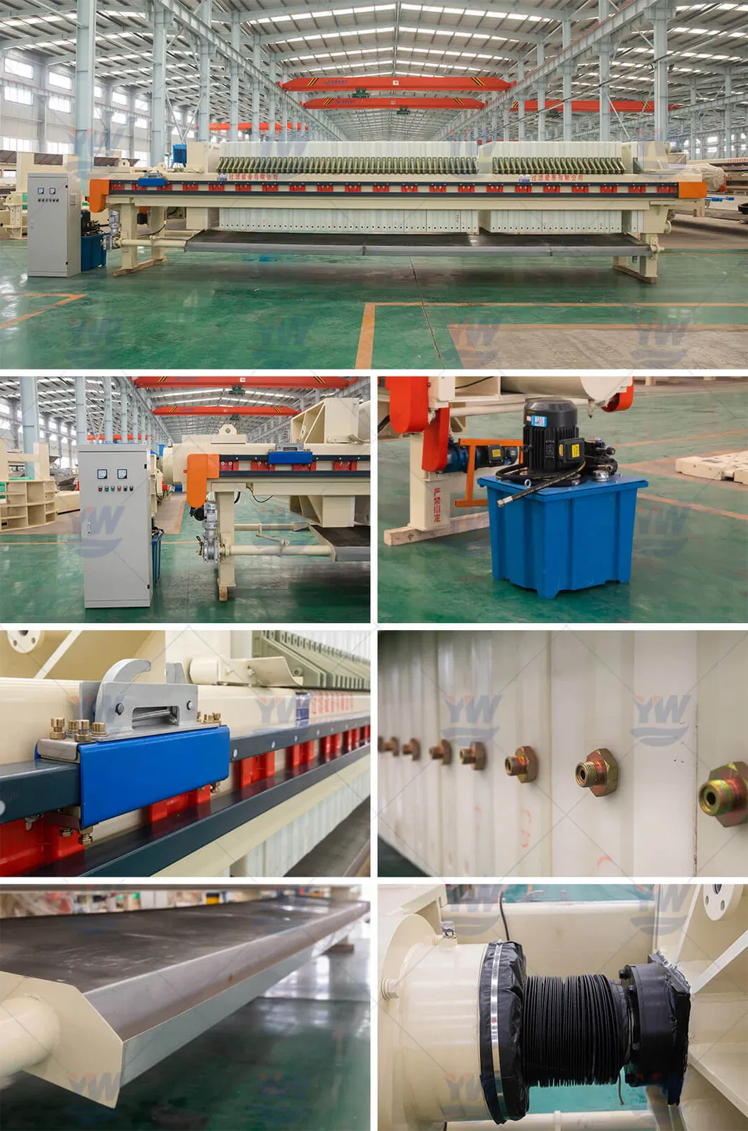 OEM ODM High Quality Automatic Membrane Filter Press with Factory Price