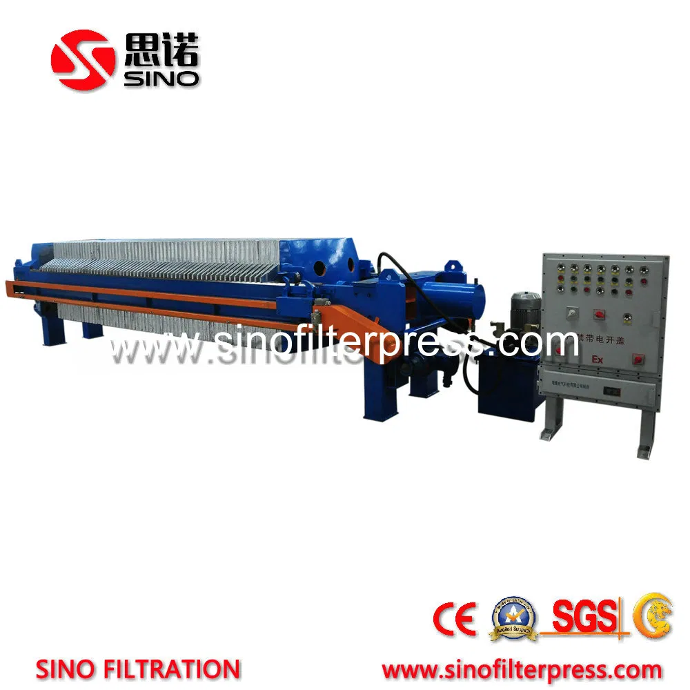 Steel Cast Iron Plate Frame Filter Press