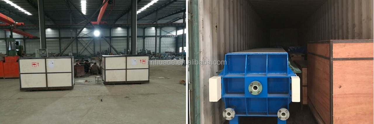 Automatic Industrial Hydraulic Sludge Dewatering Membrane Filter Press with Belt Conveyor