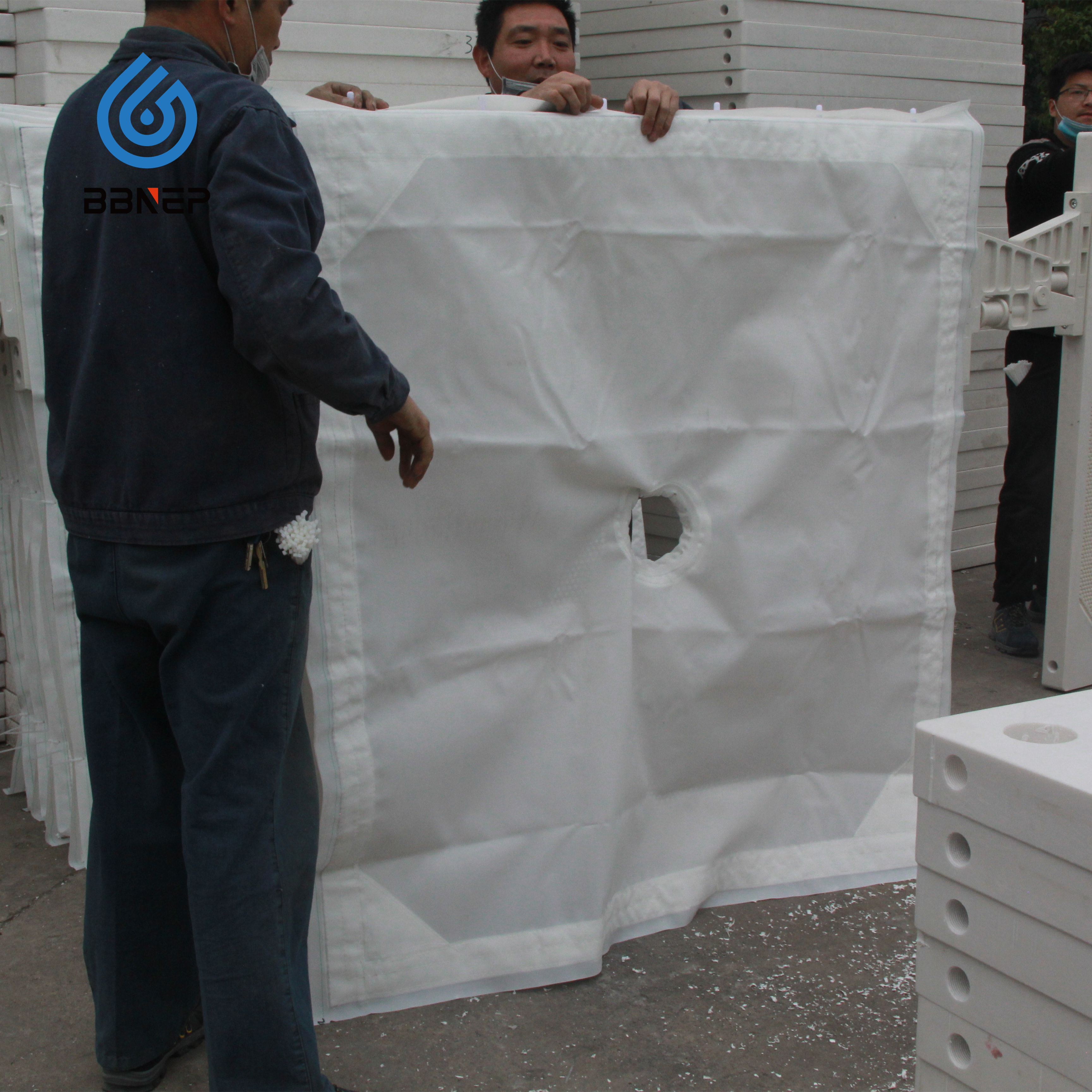 Acid And Alkali Resistant Polypropylene Filter Cloth For Membrane/ Chamber Filter Press