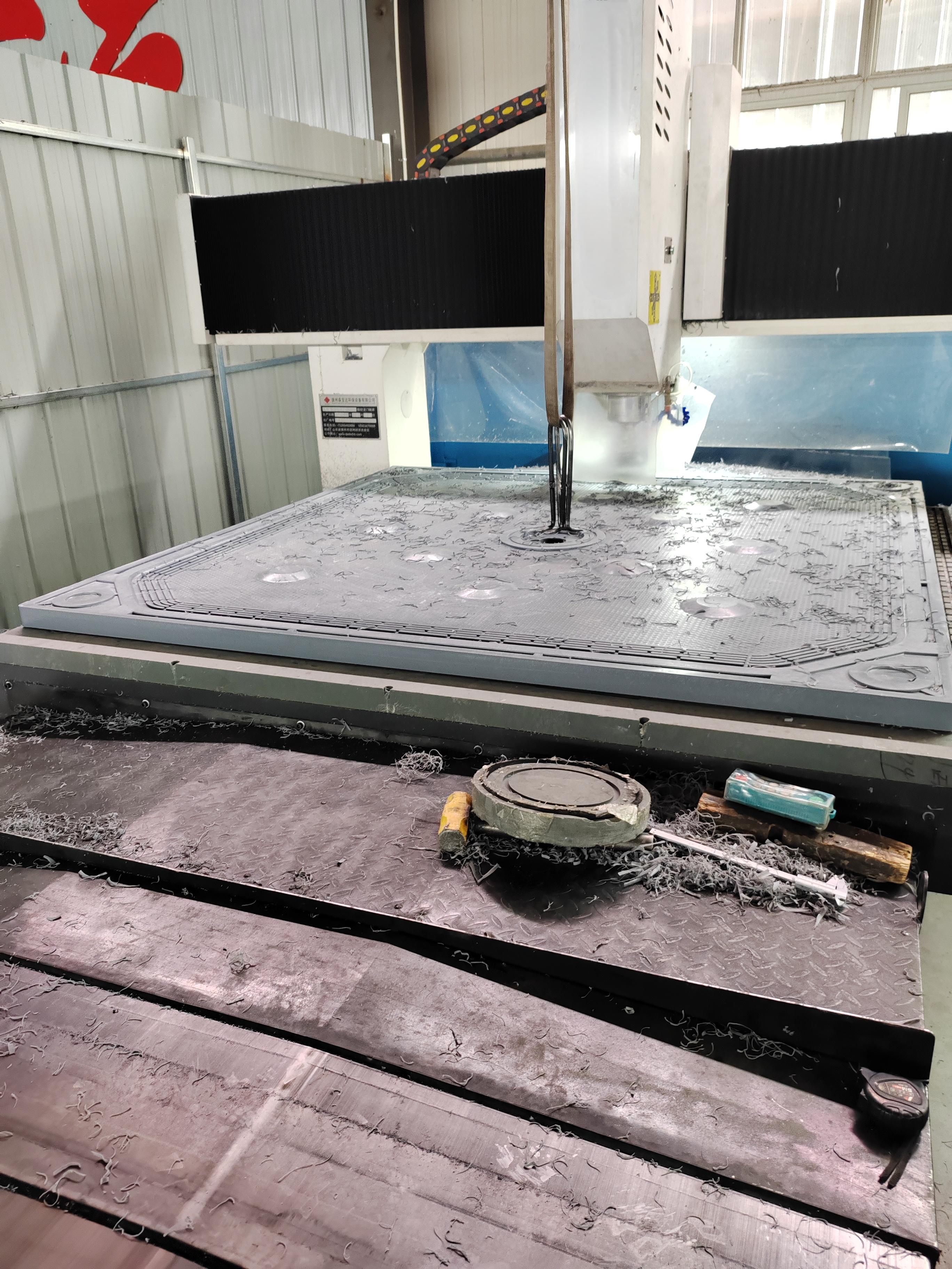 Membrane Filter Plate Diaphragm Filter Hot Plate PP Material High Temperature Welding Sealing Machine Equipment