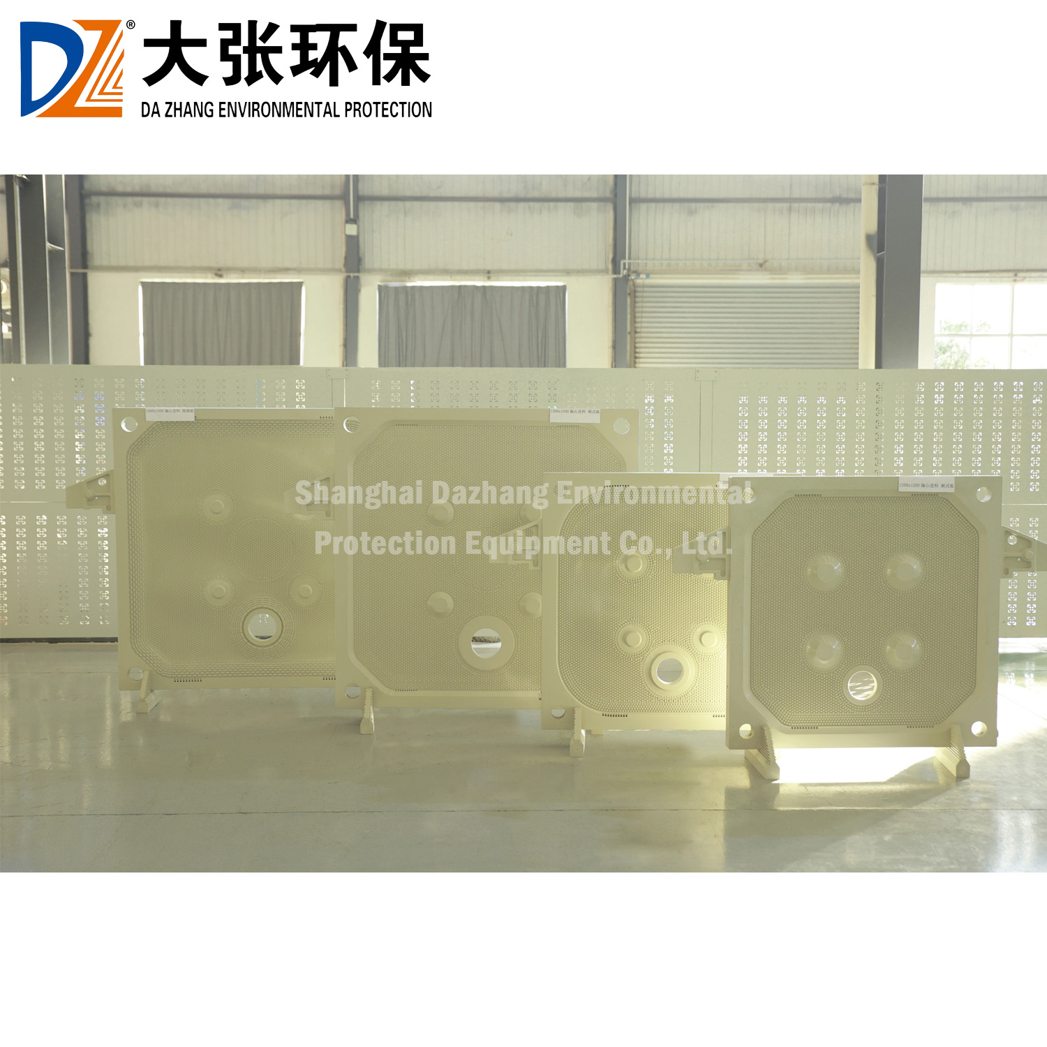 DaZhang Universal Compatible Automatic New Polypropylene High Pressure Filter Plate for Chamber &amp; Diaphragm Filter Presses