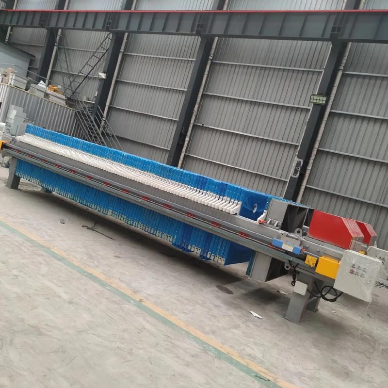 Plate and Frame Sludge Filter Press (Used in Sludge Treatment Equipment)