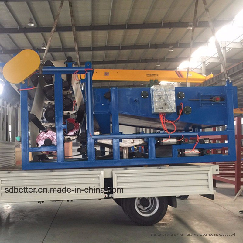 New Sludge Dewatering Machine for Metallurgy Sludge Treatment