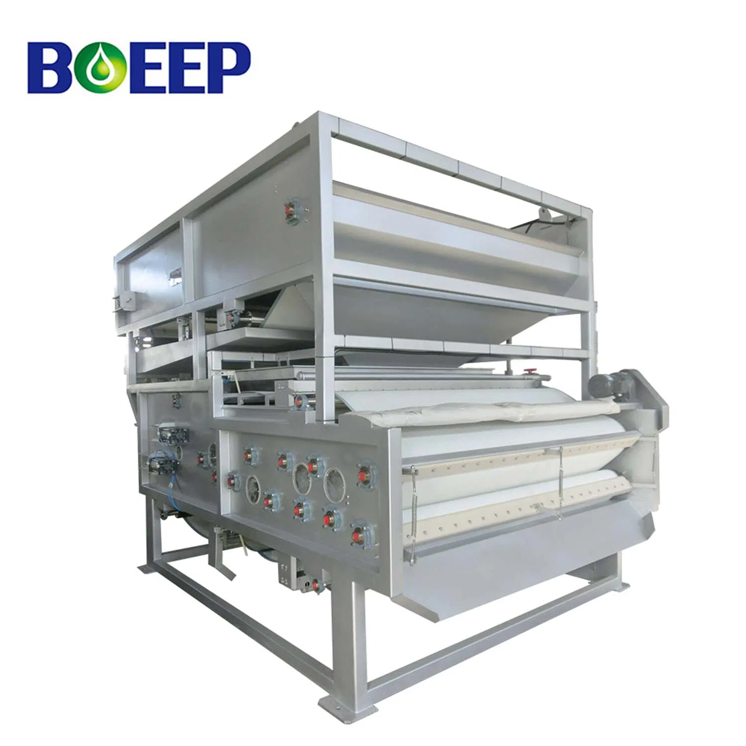Sludge Dewatering Filter Press Machine and Manual Filter Press