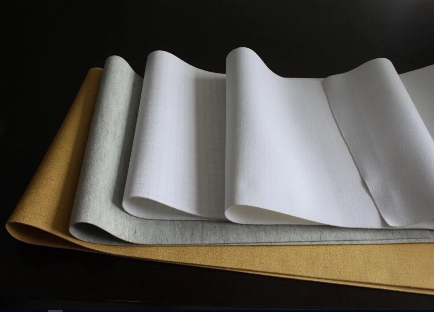 HL Filter PP/Polypropylene Needle Punched Air Filter Cloth Tela de filtro de aire perforada con aguja