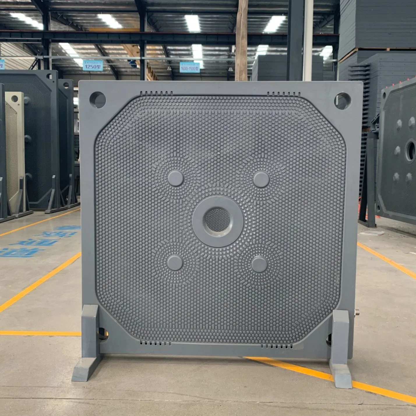 PP Recessed Chamber Membrane Filter Press Plate Filter Plate For Filter Press Wastewater Treatment