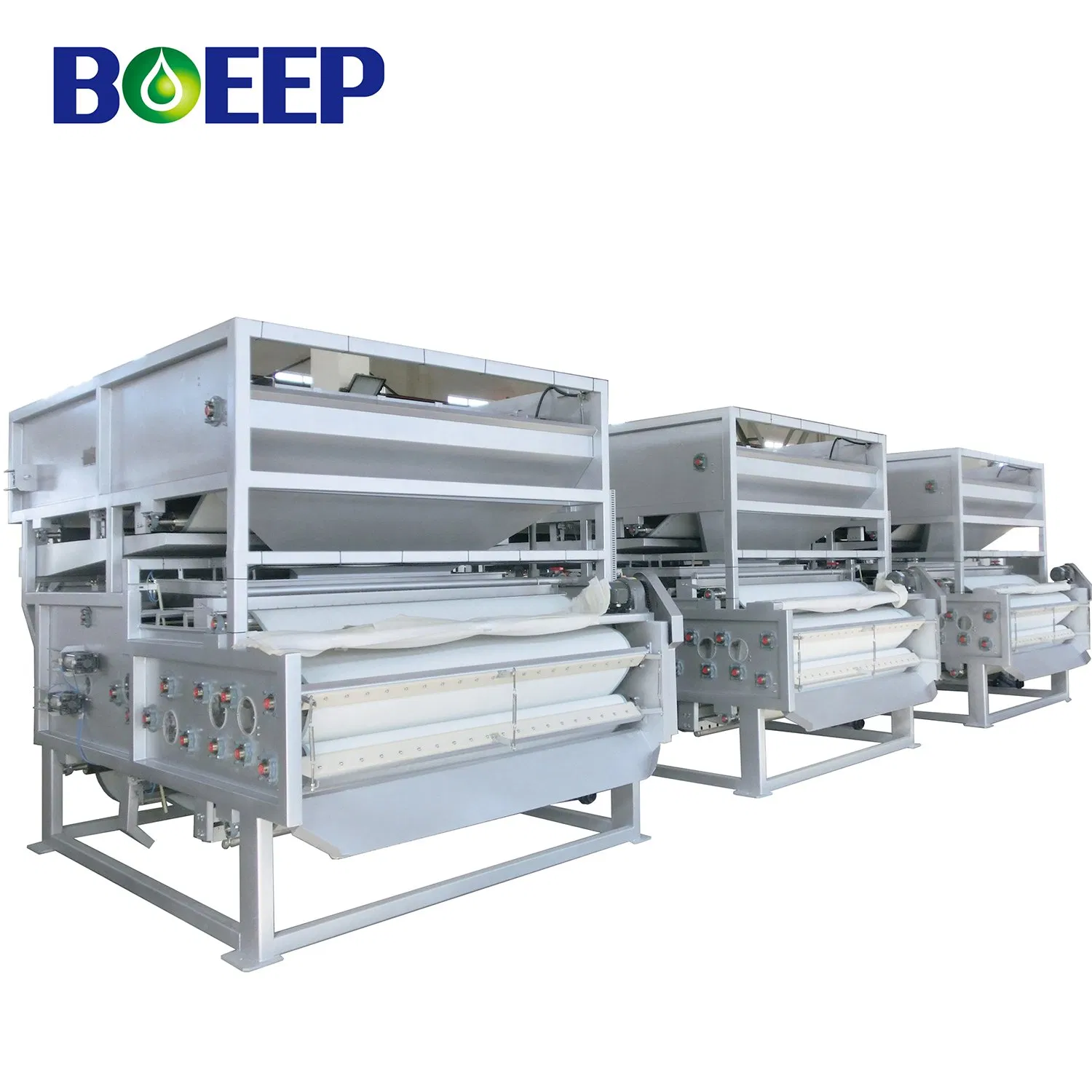 Sludge Dewatering Filter Press Machine and Manual Filter Press