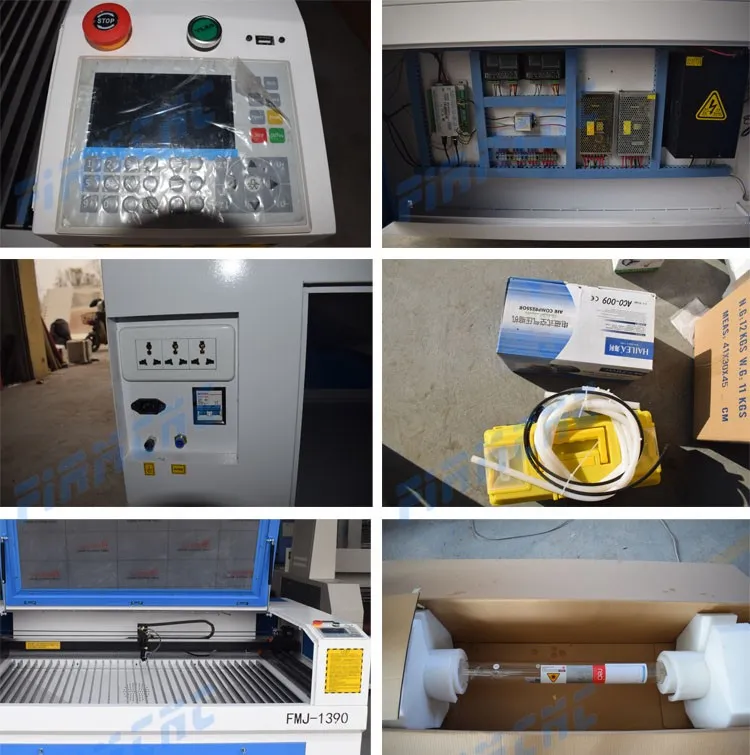 New Wood Metal CO2 Laser Cutting Engraving Machine