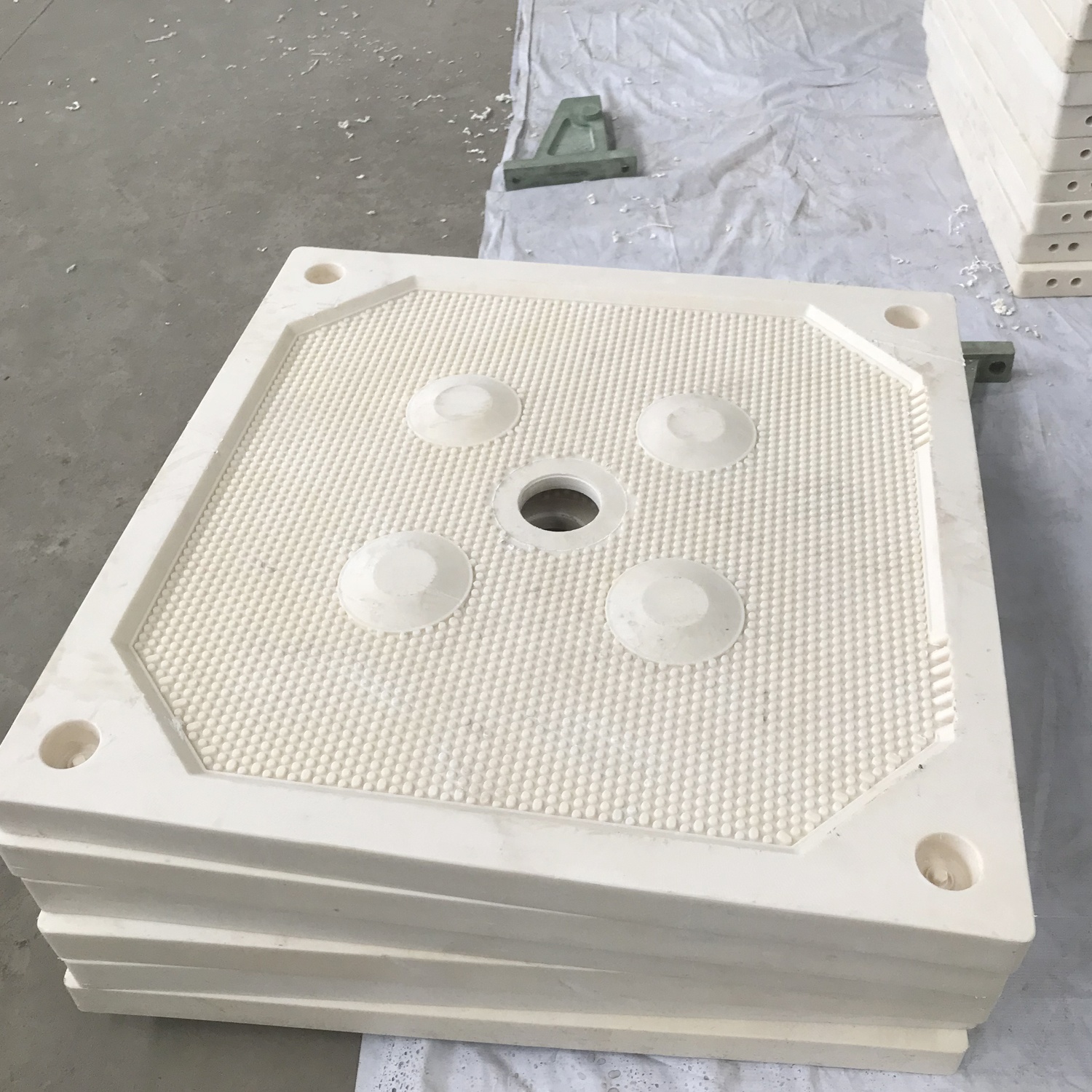 Chamber and Membrane Filter Plate for Automatic Filter Press, Special Size PP Material Filter Plate
