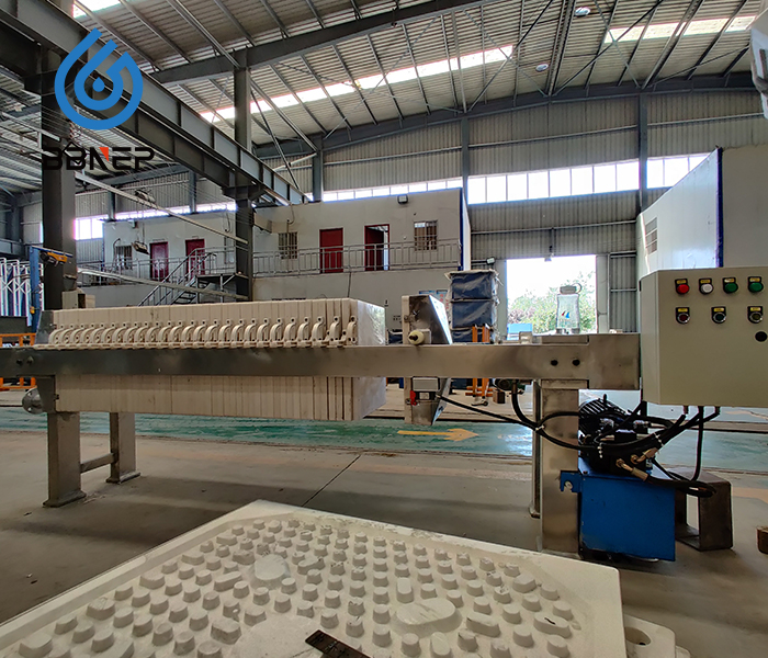 Automatic New Chamber Hydraulic Filter Presses with 10-400m Filter Area and 0.6Mpa Pressure for Wastewater Treatment for Sale
