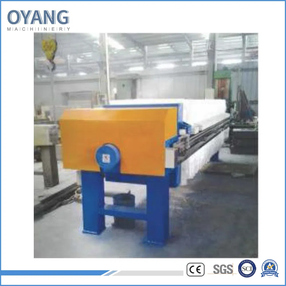 Automatic Plate and Frame Hydraulic Filter Press for Slurry Treatment