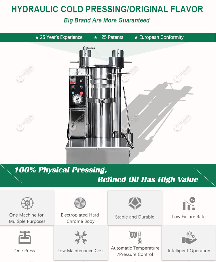 Hydraulic Oil Press