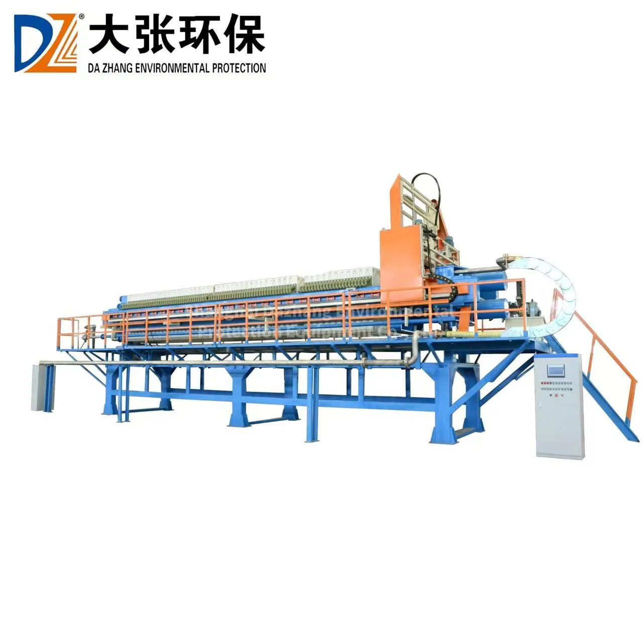 High Efficiency Manual Control Industrial Water Filter Press System