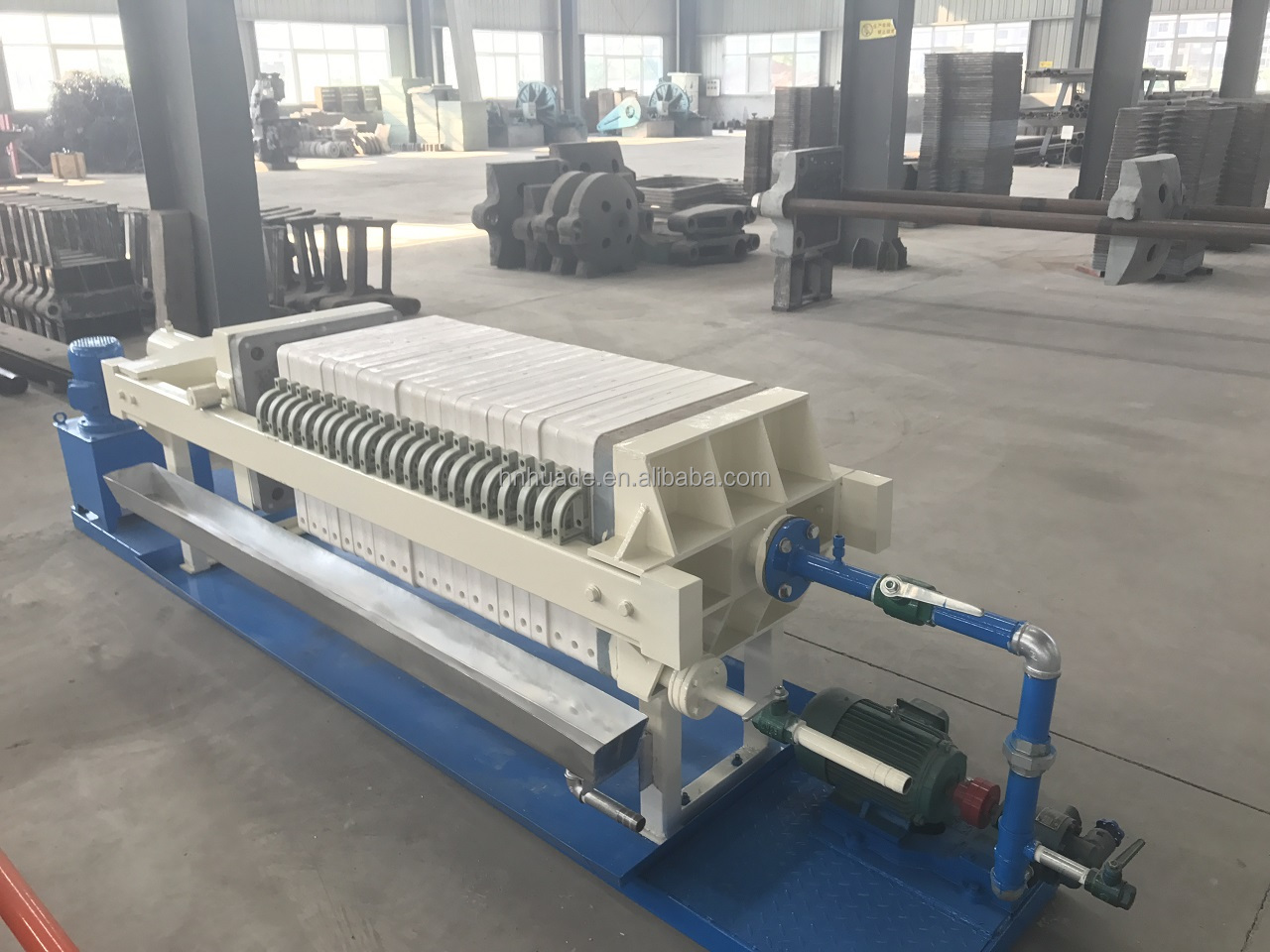 Electric Control Hydraulic Type PP Recessed Plate Filter Press