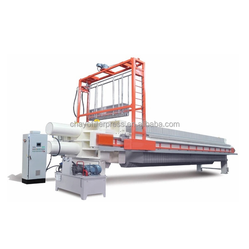 Industrial Filter Press Machine, Plate and Frame Filter Press, Hydraulic Filter Press for Waste Water Treatment
