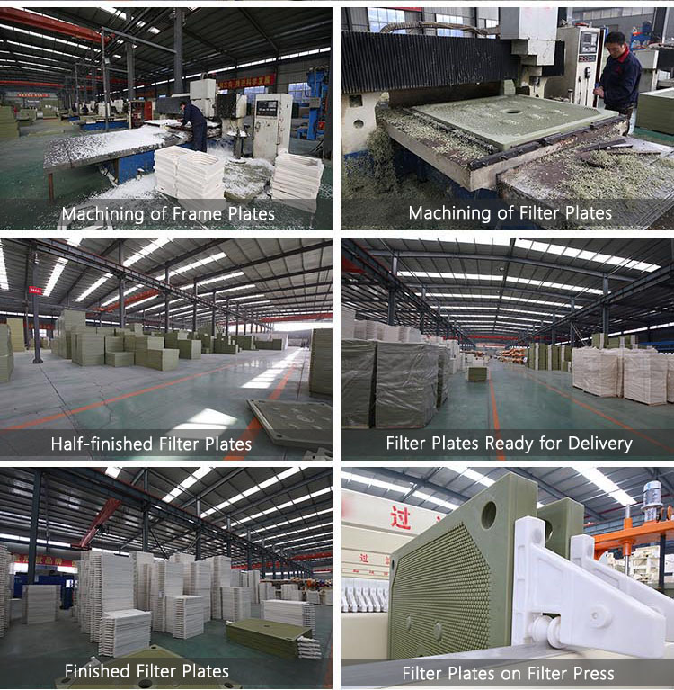 630x630mm Hydraulic Filter Press Workshop 2